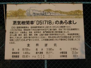 D51 718 説明板